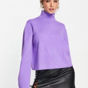 & Other Stories wool blend high neck sweater